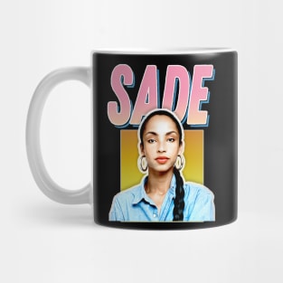 Sade / Retro 80s Style Fan Design Mug